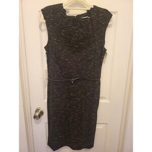 Calvin Klein Dress Black Size 8 NWT